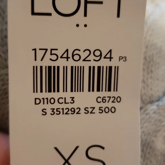 Ann Taylor LOFT Striped Cable Knit Sweater - Picture 4 of 4